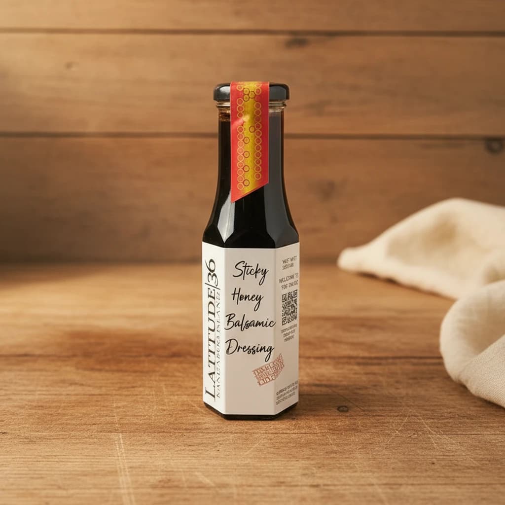 Sticky Balsamic Dressing - custom theme main image